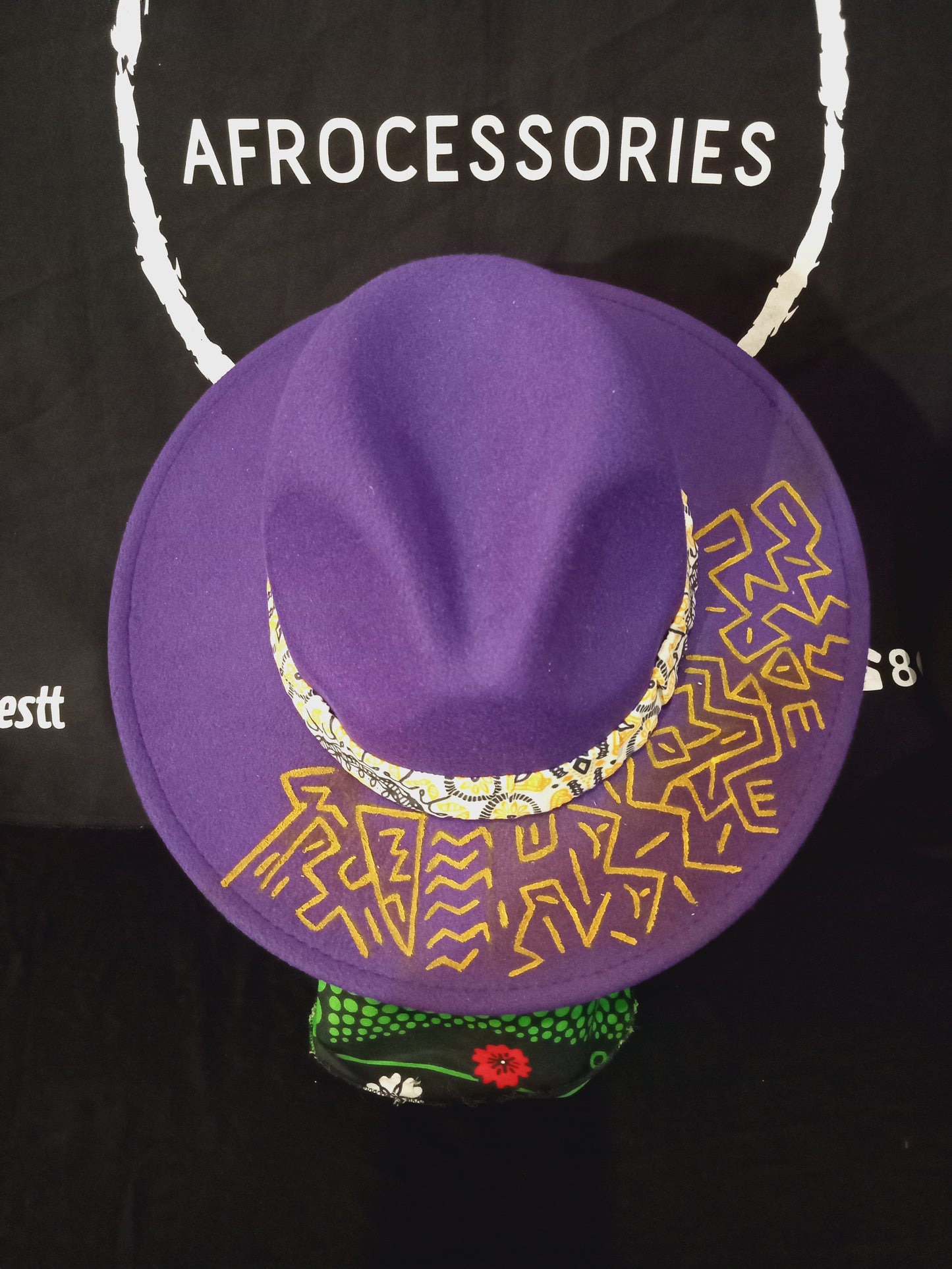 Hand Painted Fedora Hats