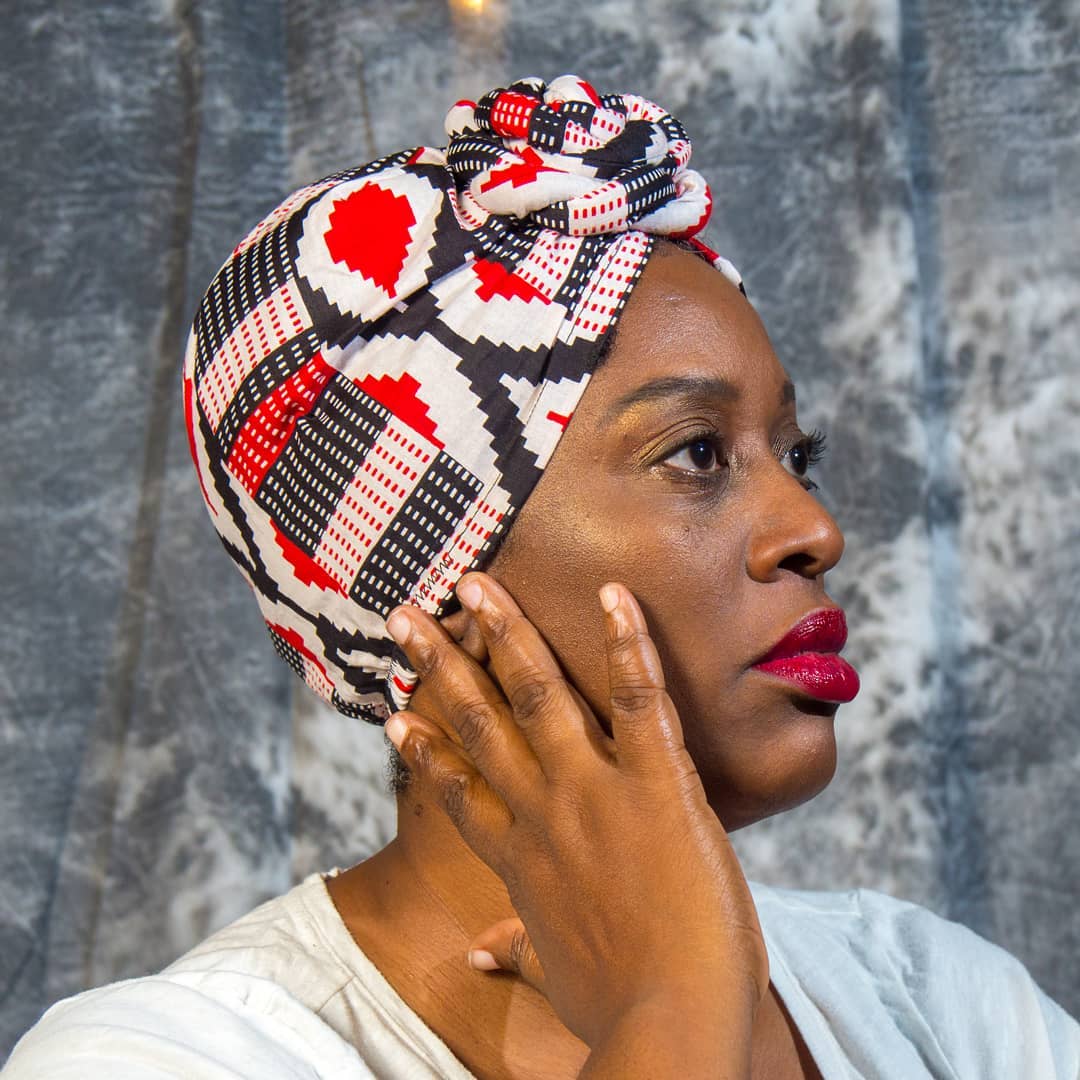 Trini Kente AfroBonnet