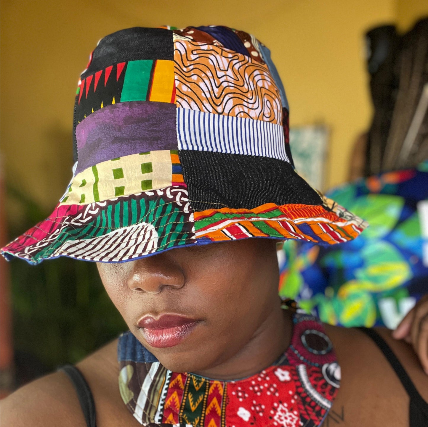 Patchwork Bucket Hats