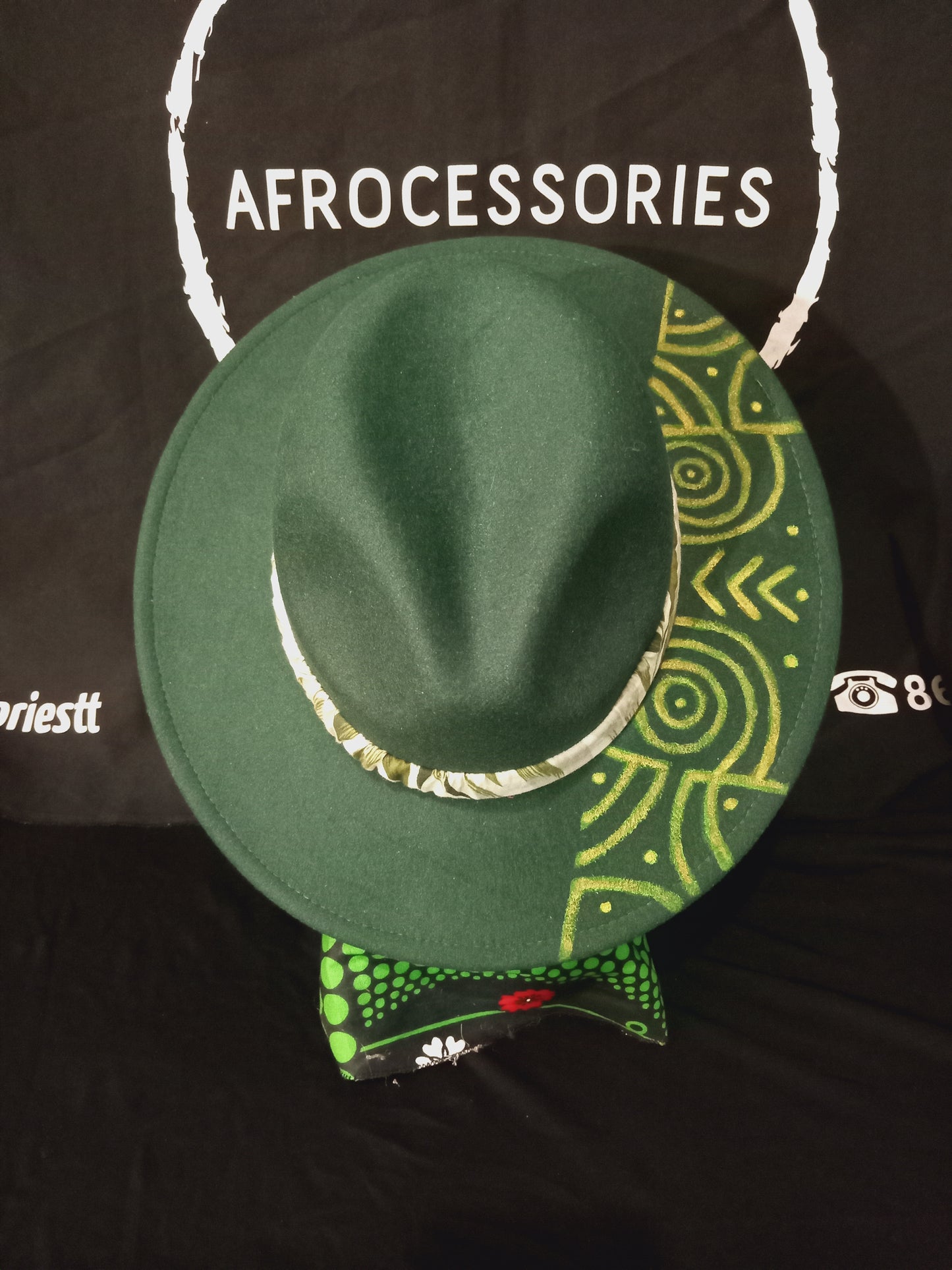 Hand Painted Fedora Hats