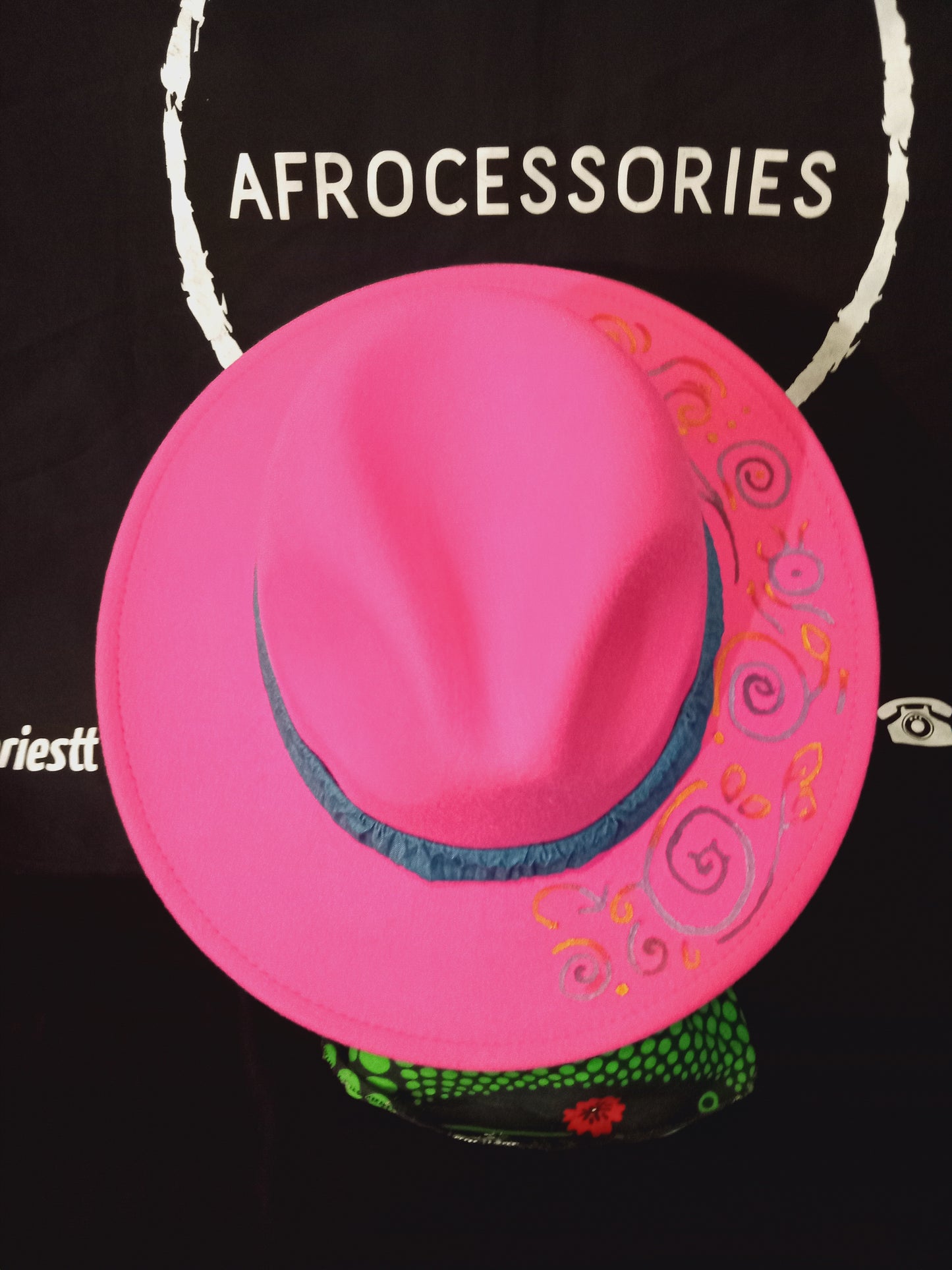 Hand Painted Fedora Hats
